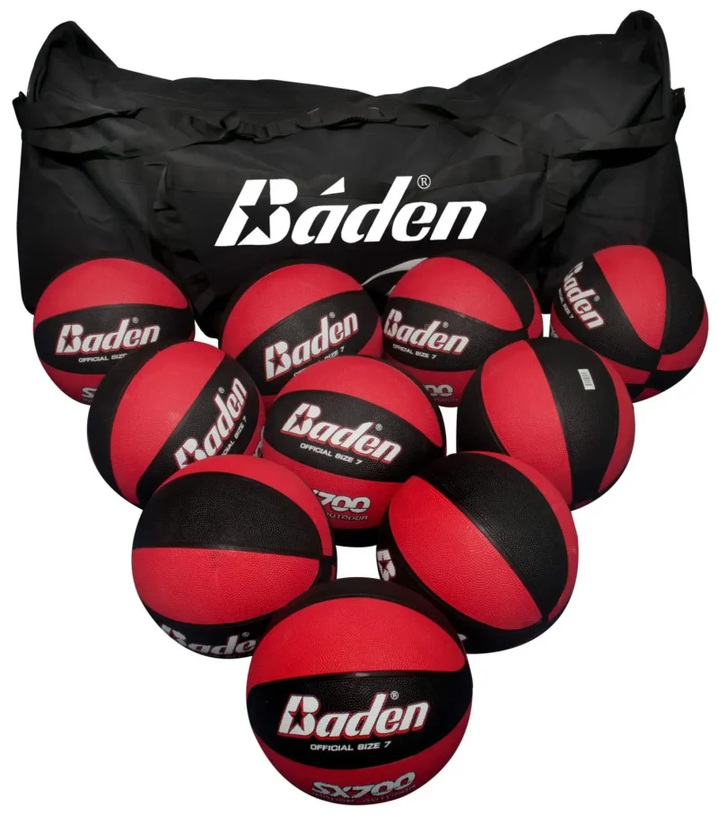 Baden Game Day 10 Ball Bag with/without 10 basketballs - Image 2